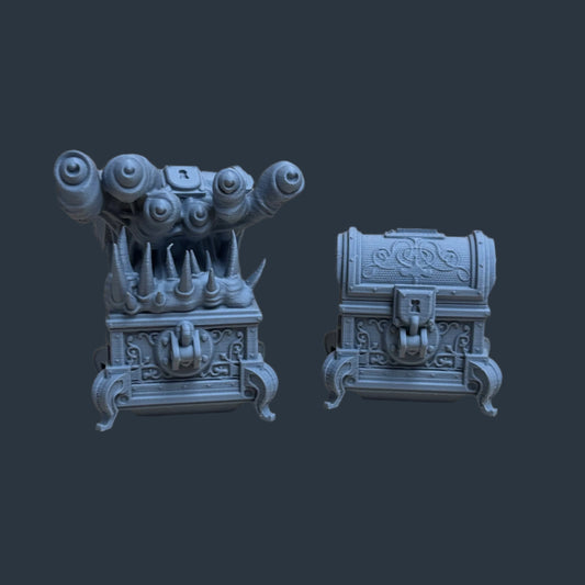 D&D Basic Mimic- Treasure Chest Combo